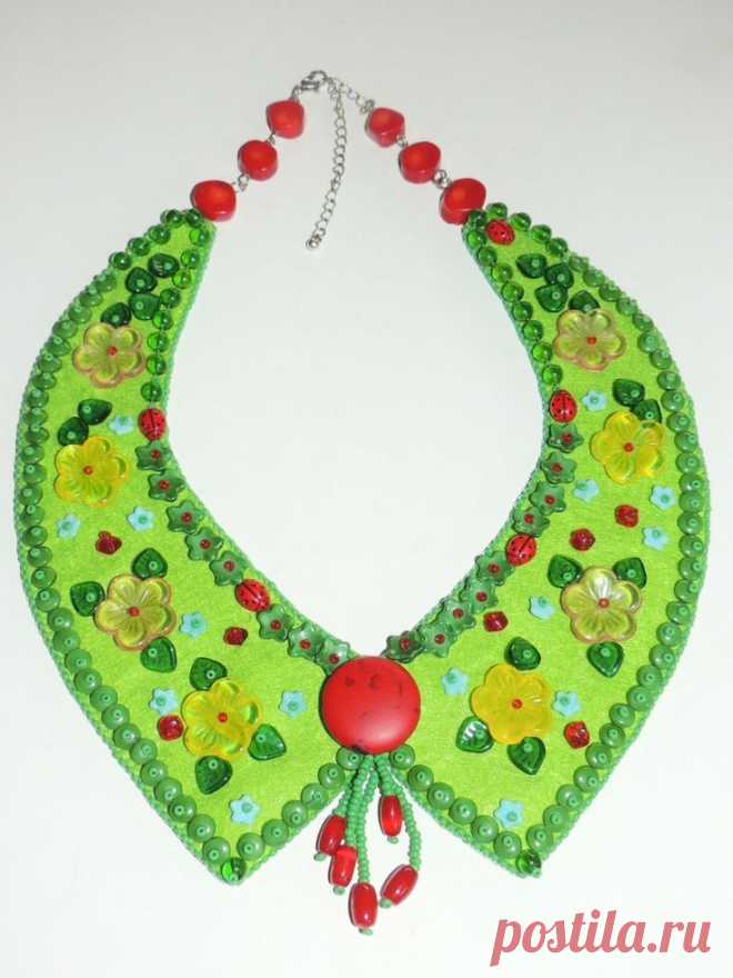 (10) Воротнички на очереди | Beaded collars