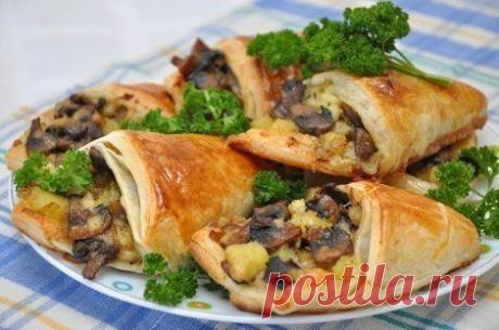 Грибные кулёчки / Здоровый аппетит