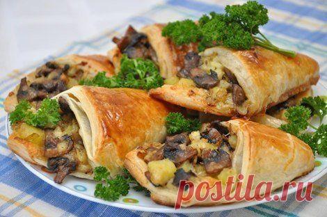 Грибные кулёчки / Здоровый аппетит