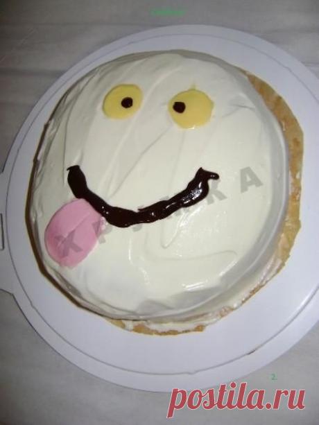 Кулинарный рецепт Торт Смайлик с фото