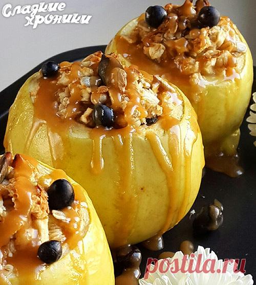 Запеченные яблоки с медом: самый полезный рецепт в духовке