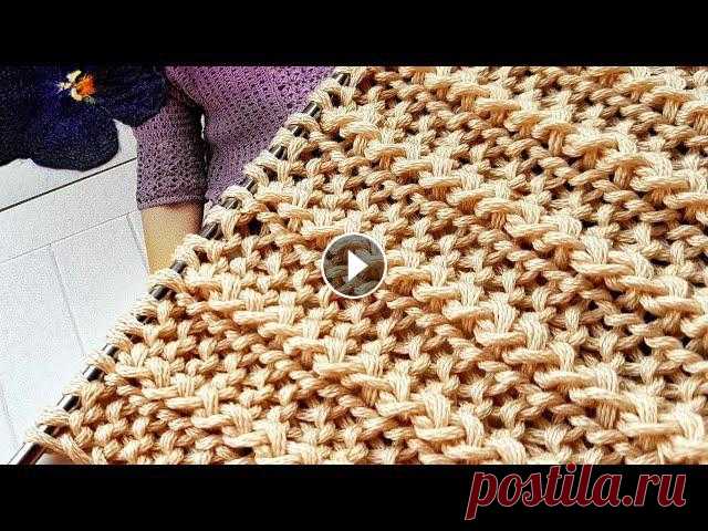 Простой способ вязания такой непростой резинки ???? knitting pattern. #вязание#рукоделие#хобби#мода#новости#корчевников#психология#вероникастепанова#кухнянаизнанку#лайфхаки#берииделай#скандалы#прямойэфир#craft#crochet#kn...