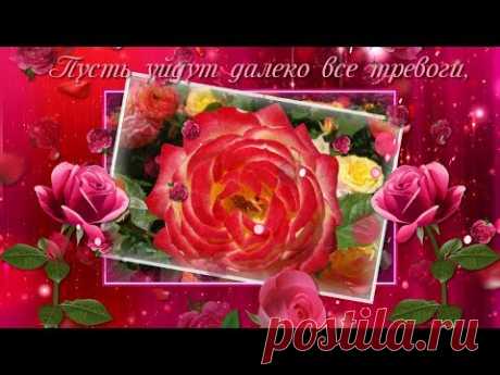 Я с утра подарю тебе розы... - YouTube