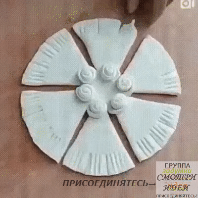 Вот это фантазия! Просто и красиво