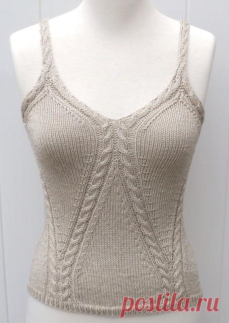 Ravelry: Top Adonis pattern by Carole Francone