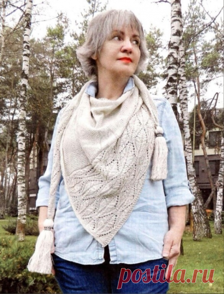 Бактус спицами