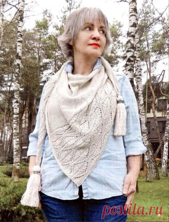 Бактус спицами