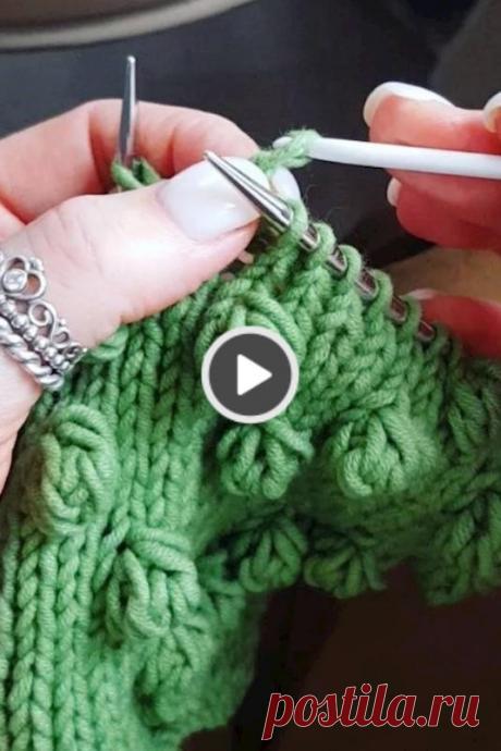 Green bubble easy pattern