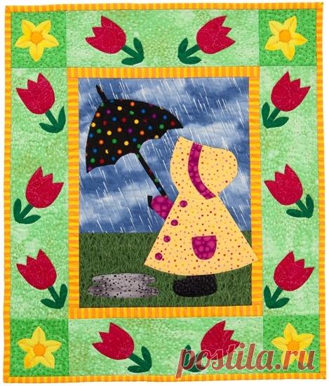 12 лоскутных одеял с крошкой Сью