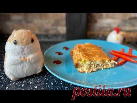 Заливной рыбный пирог &quot;Hamster fish&quot; - YouTube