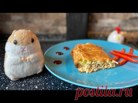 Заливной рыбный пирог "Hamster fish" - YouTube