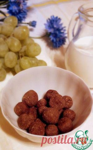 Домашние шоколадные шарики на завтрак - кулинарный рецепт