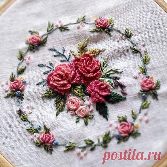 Бразильская вышивка. Авторские работы.