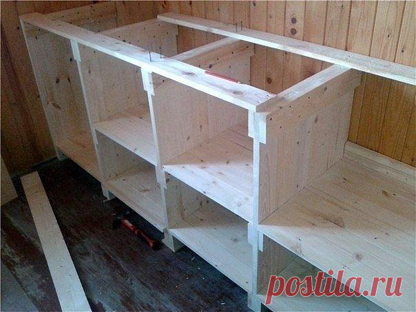 Кухня на дачу своими руками