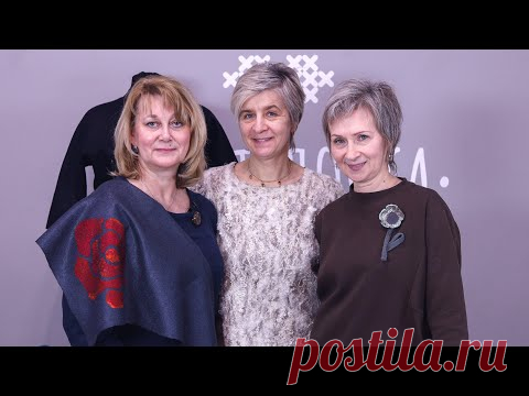 Раскладка облачками мериноса и вискозы. Наталья Кондрашева и Оксана Ткаченко