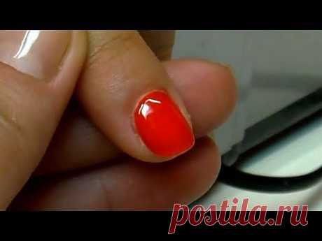 ▶ Как правильно покрыть / снять Shellac (Шеллак)? - YouTube