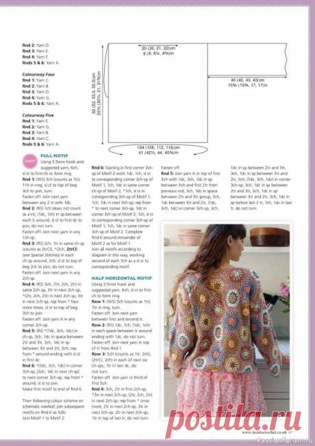 Вязаные модели крючком в журнале «Inside Crochet №147 2022» | Интересные идеи для вдохновения