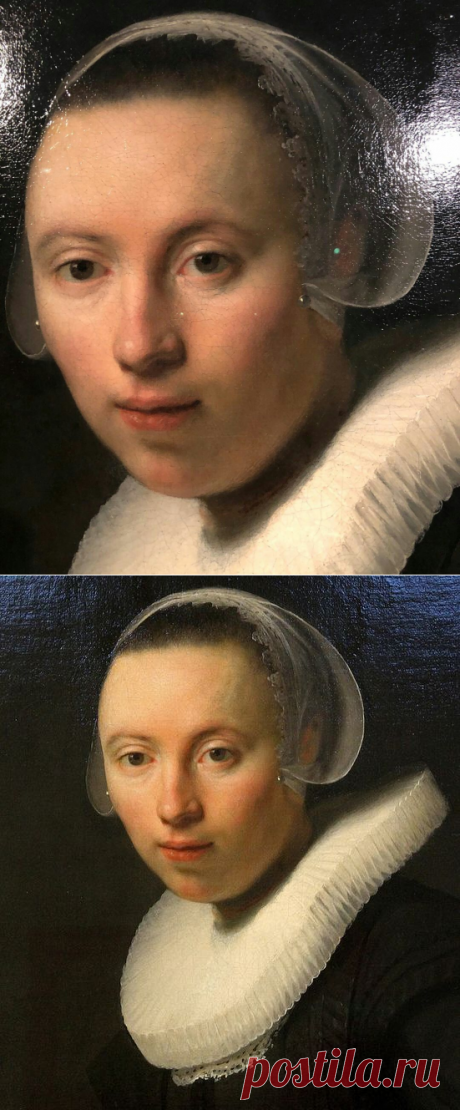 Рембрандт Харменс ван Рейн (1606-1669), Портрет молодой женщины, 1632,