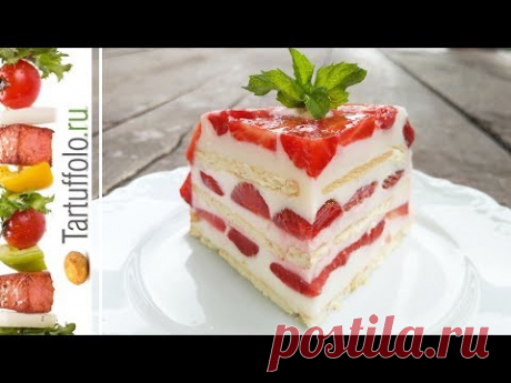 Готовим пироги и торты из клубники на скорую руку. Подборка рецептов