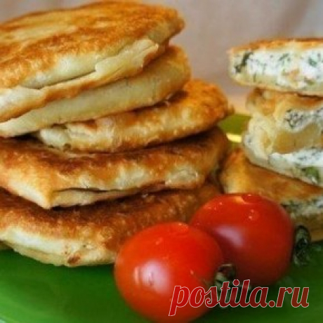 Плацинды-с творогом и зеленью из тончайшего теста | Maiden.com.ua