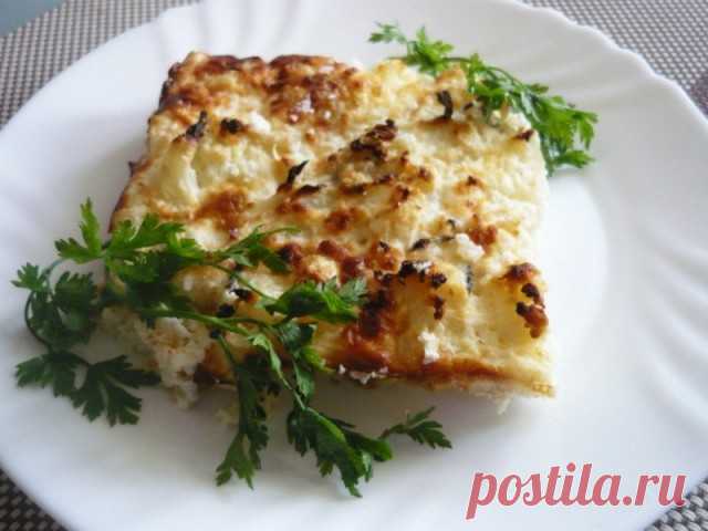 ЦВЕТНАЯ КАПУСТА С БРЫНЗОЙ, ЗАПЕКАНКА
