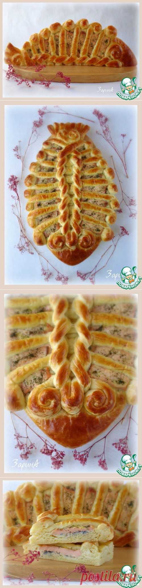 Пирог "Чудо-юдо, Рыба-кит" - кулинарный рецепт