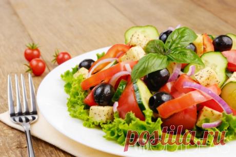 Салат Греческий рецепт классический с фетаксой, как в ресторане - рецепт приготовления с фото