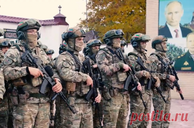 Кадыров заявил об отправке в зону СВО элитного спецподразделения «Ахмат-1». Бойцы полностью укомплектованы вооружением, экипировкой, провизией.