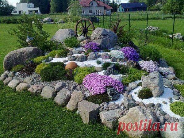 Как создать сад камней и цветов всего за неделю — 14 суперидей, от которых все придут в восторг «Чтобы украсить приусадебный участок необязательно нанимать ландшафтного дизайнера!» — сказала мне при встрече моя подруга, которая около 20 лет работает в сфере садоводства.

Я всегда мечтала о краси…