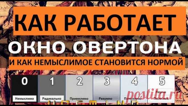 5 стадий Окна Овертона: Как манипулируют общественным мнением? | Крамола