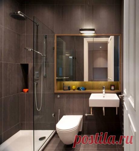 20 идей, как сделать чертовски привлекательной ванную размером с чулан