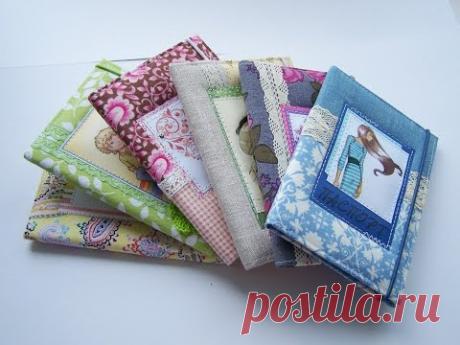 Скрапбукинг. Мастер класс по созданию тканевой обложки на паспорт своими руками