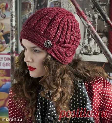 Шапочка впервые появилась в журнале Vogue Knitting Holiday - 2011