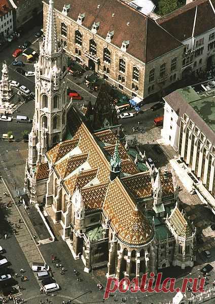 Budapest Hungary - Mátyás templom  |  Найдено на сайте hu.wikipedia.org.