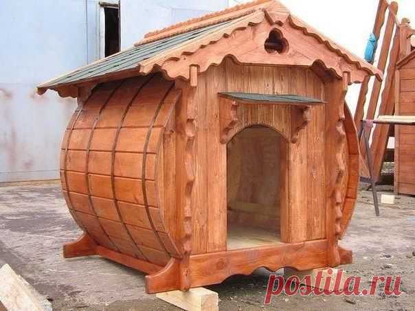 Будка для собаки своими руками!