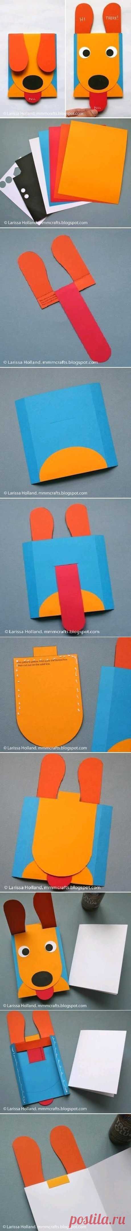 DIY Puppy Fun Card | Kort