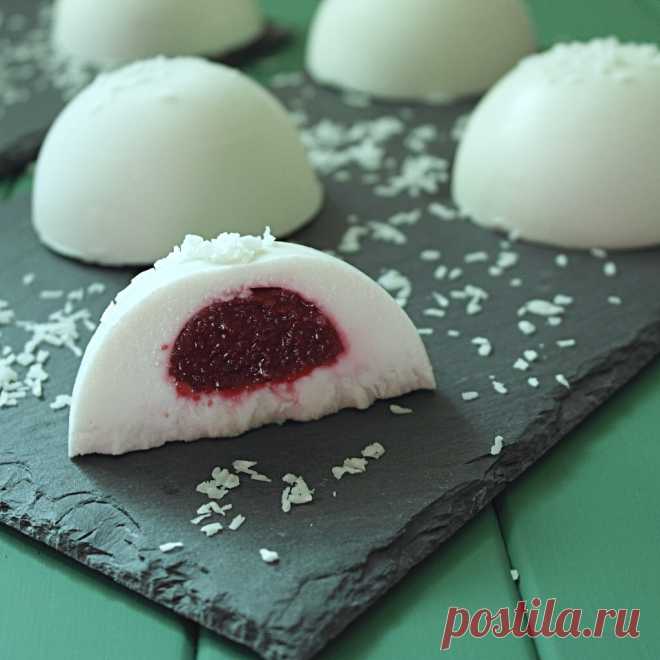 Кокосовая панна котта с вишней | Baked Wonders