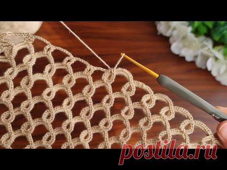 Super Beautiful 🥰 I love this model! Knit very fast, finished in a day! crochet stitch