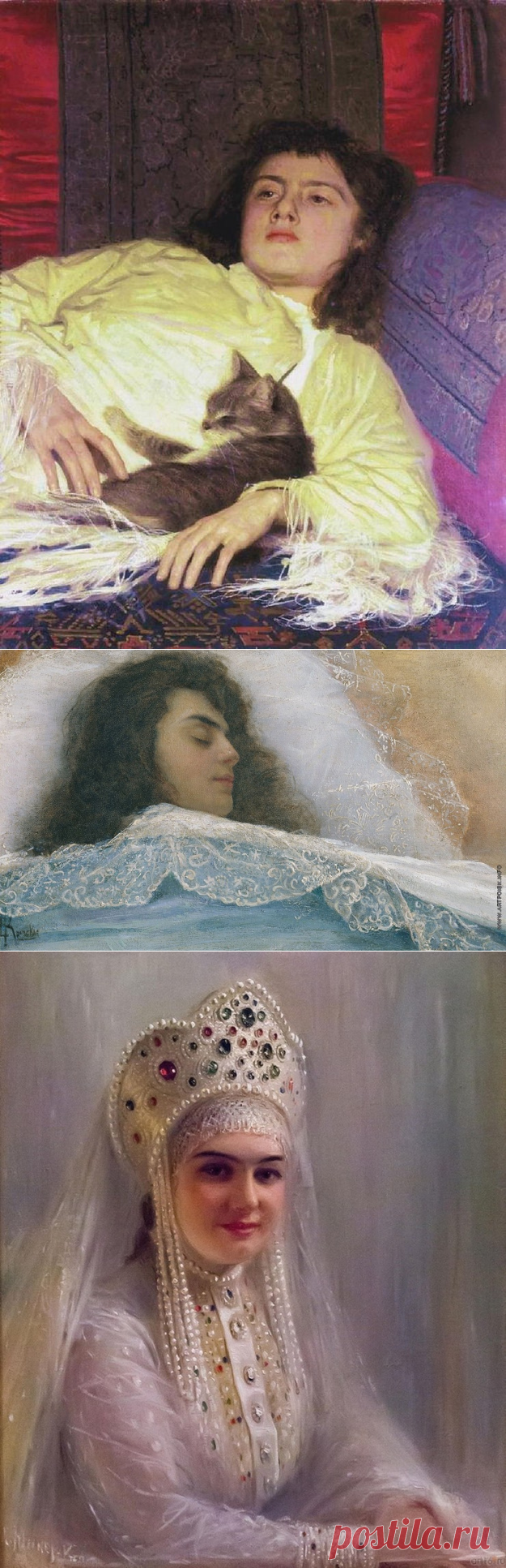 (+1) Портрет дочери художника