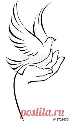 #PeaceDove on hand: love, peace, release, #freedom    Download $1