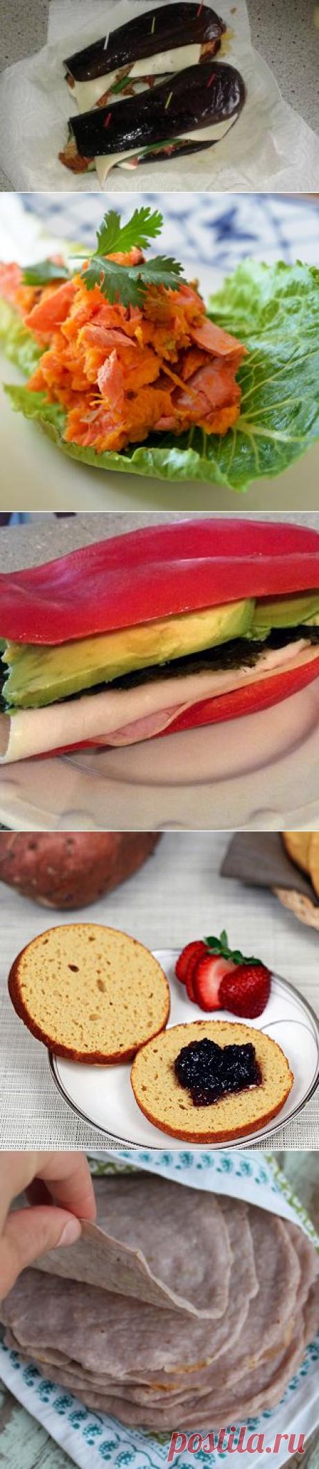 Баклажанный бутерброд-обманка для пикника | 4vkusa.ru