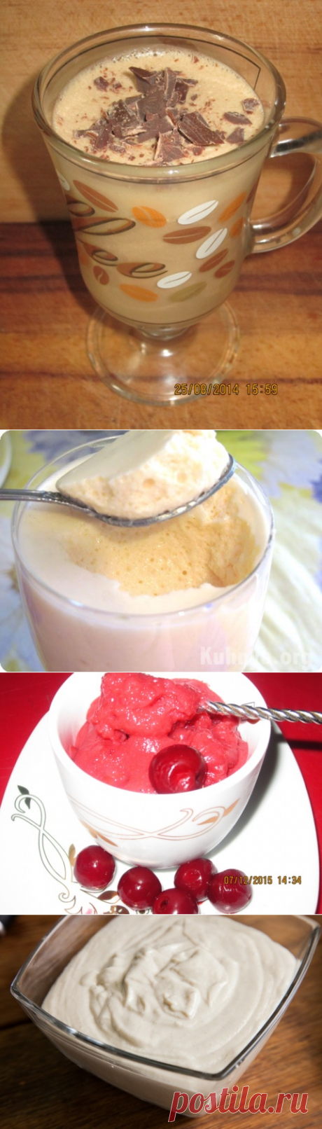 Манный мусс на яблочном соке