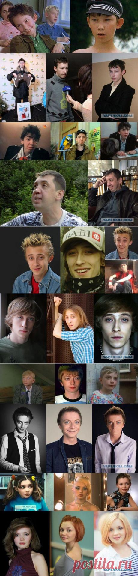 Актеры "Ералаша": тогда и сейчас - ЯПлакалъ