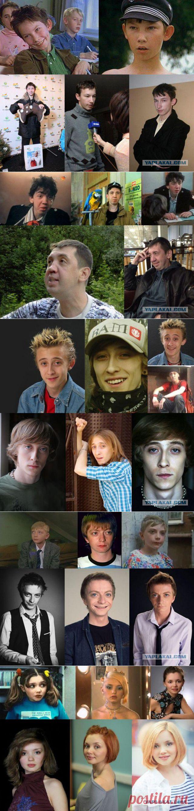 Актеры "Ералаша": тогда и сейчас - ЯПлакалъ