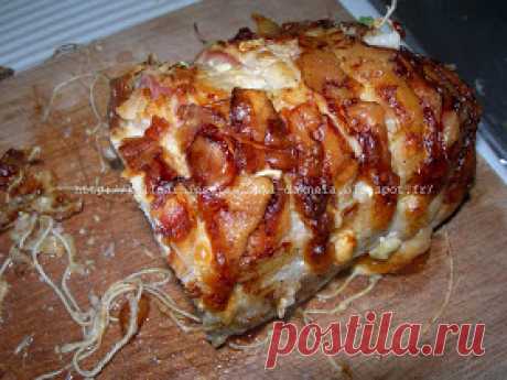 Мои кулинарные странички: Rôti de porc Orloff (запеченная свинина)