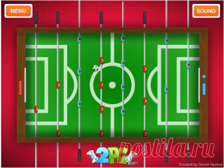 Foosball 2 Player Spiel Beschreibung auf Flashgames.info der Spiele Community