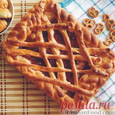 Рецепт: Пирог с вареньем на RussianFood.com