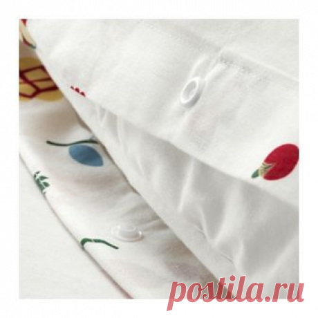 РОЗЕНФИББЛА | Пододеяльник и 1 наволочка |  Доставка товаров из IKEA | VAMDODOMA Чистый хлопок – мягкий и приятный на ощупь материал.Пододеяльник с потайной застежкой – одеяло не выбивается.