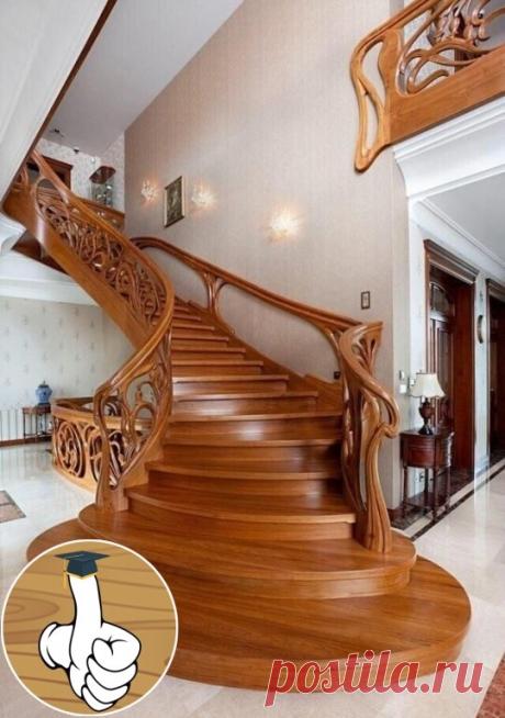 Лестница ручной работы