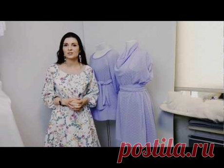 Платье и туника на лето из шифона.  Обзор новинок